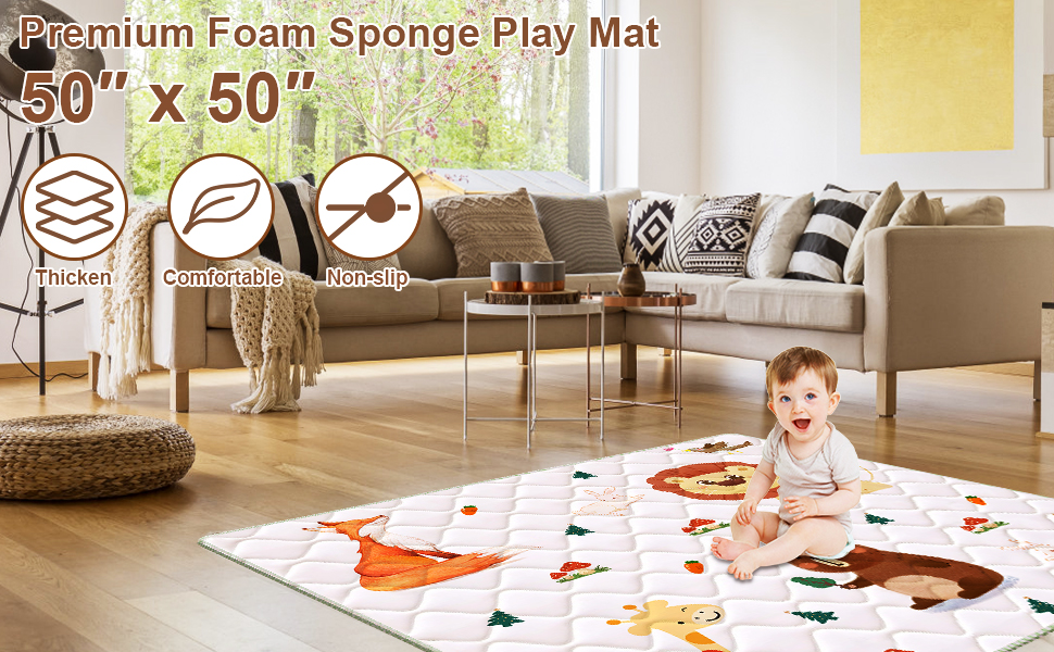 foldable play mat for floor play