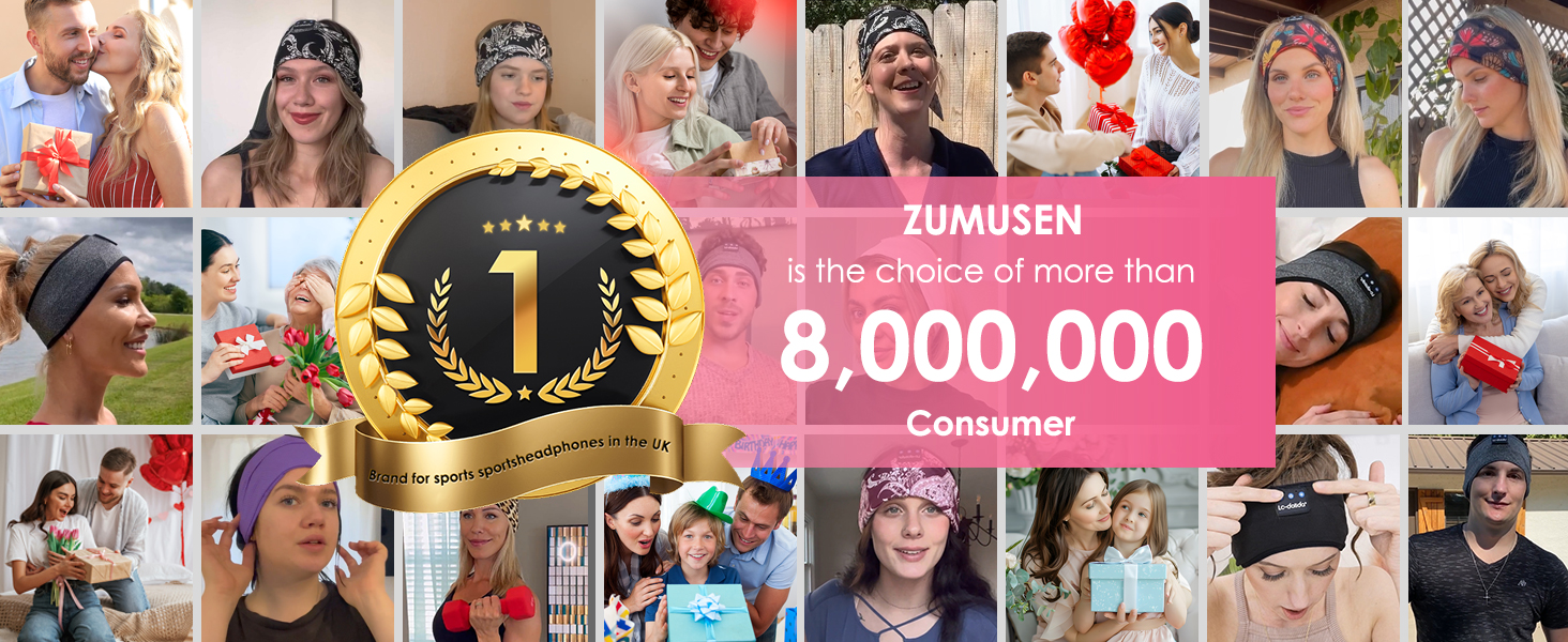 bluetooth headband sleep headphones