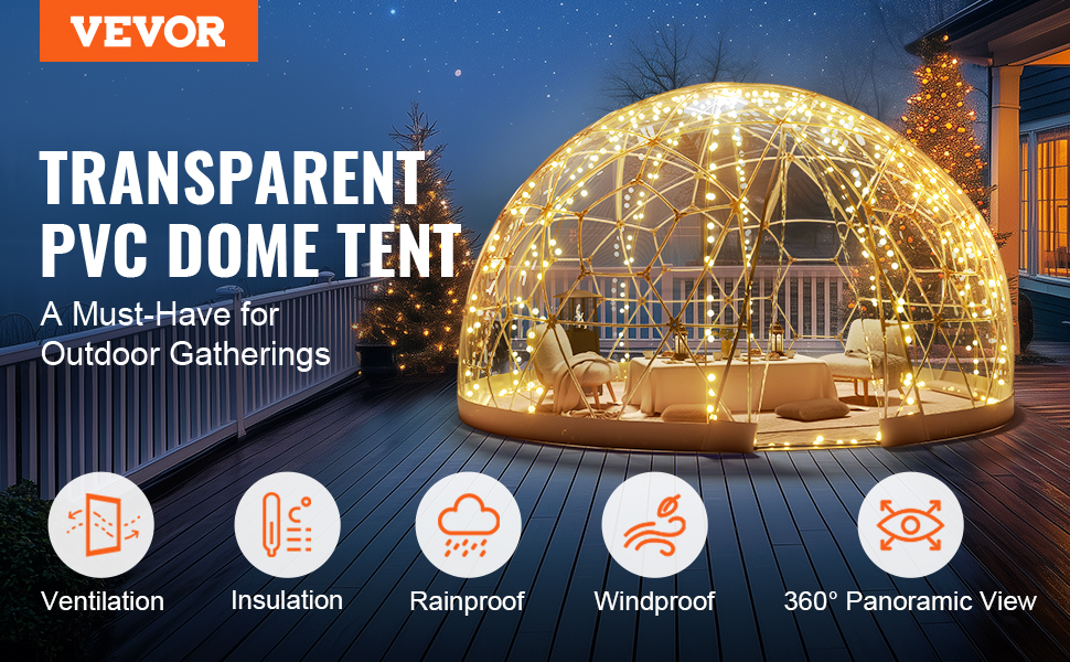bubble tent