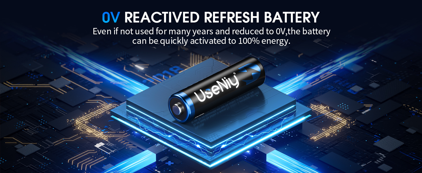 aa rechargeable lithium batteries