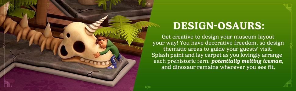 The design and management of your expanding museum is in your hands!