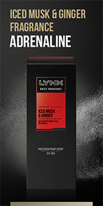 Lynx Adrenaline Iced Musk & Ginger Daily Fragrance 100 ml a daily fragrance for all day freshness