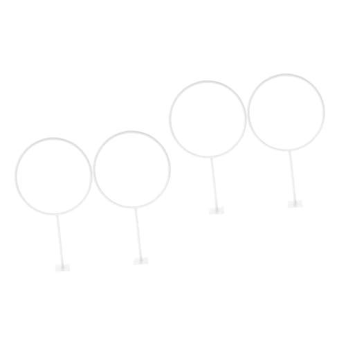 TOKIDNY 4 Pcs Wall Mounted Basketball Stand Ball Display Rack Volleyball Wall Holder Sports Ball Holder Sports Balls Stand Football Wall Mount Stand Wall Mounted Ball Rack Iron White