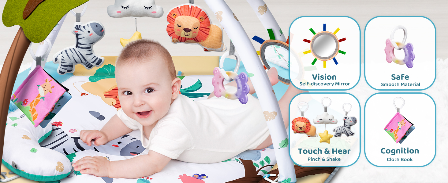 Baby Play Mat with Toys
