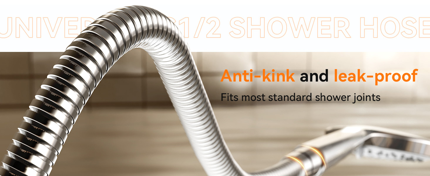 shower head and hose