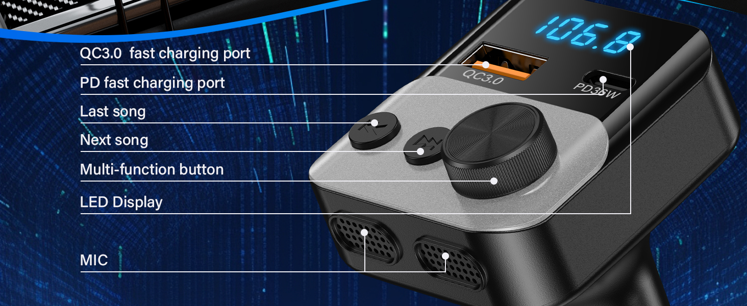 car bluetooth transmitter
