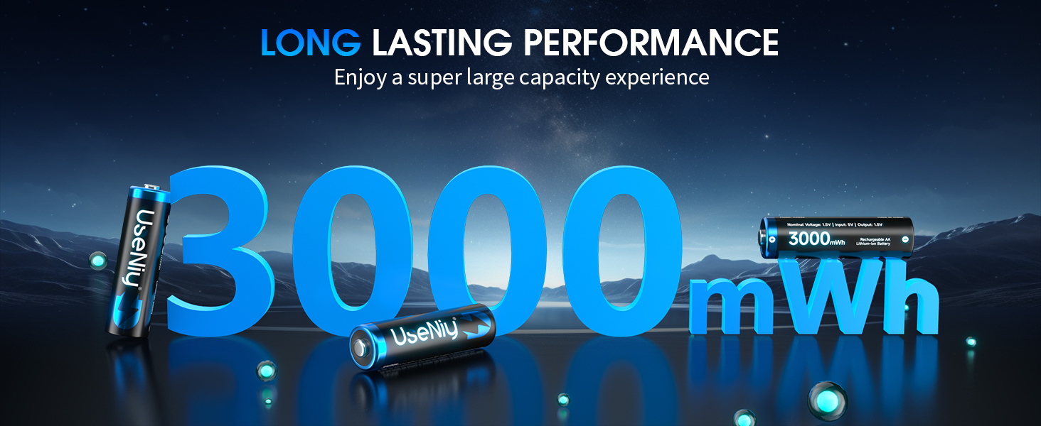 rechargeable aa batteries