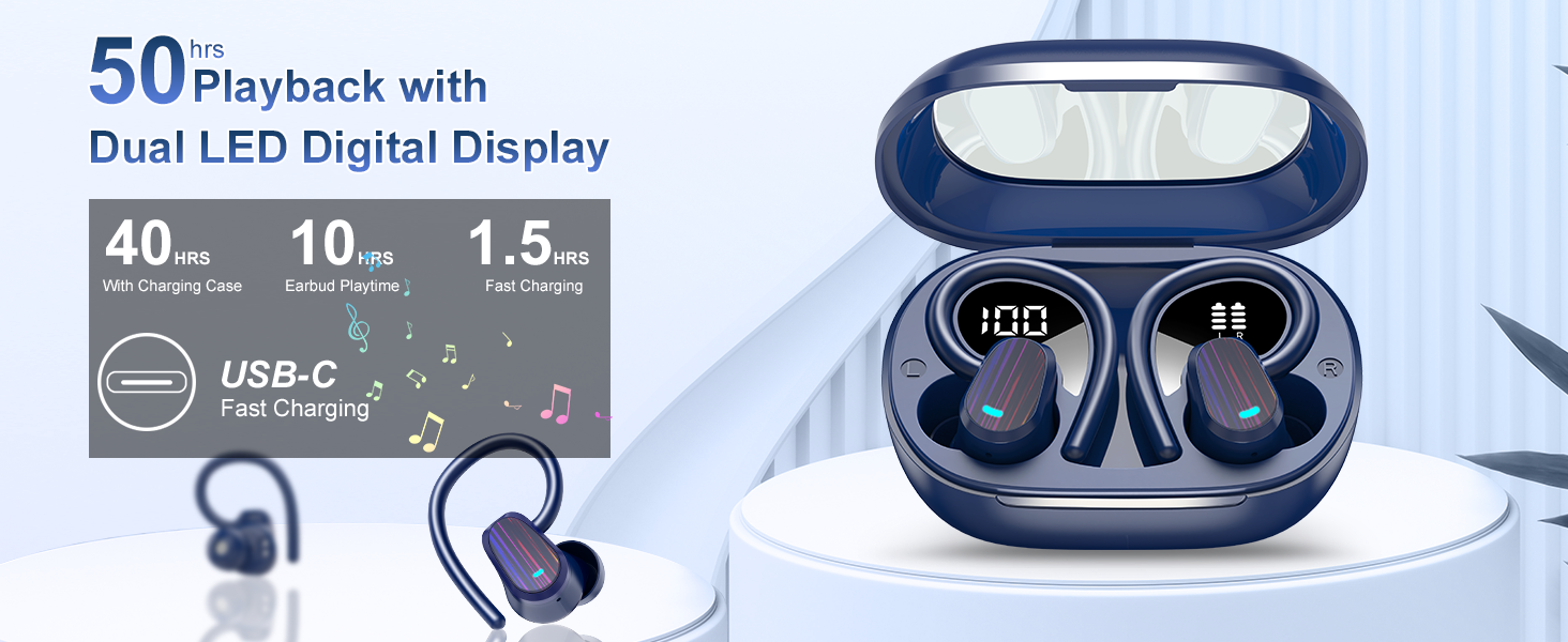 bluetooth earphones over ear