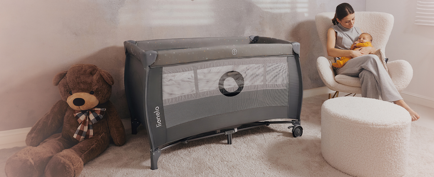 STEFI Plus 2in1 Travel Cot & Playpen