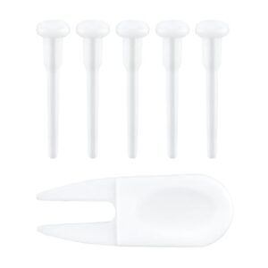 Desenda 6 PCS Yoga Ball Replacement Plugs and Plug Puller Kit