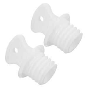 SEWOART 2pcs Hot Water Bottle Stoppers Sealing Plug for Giant Hot Water Bottles Leak Proof Replacement Caps for Hot Water Bags Essential Accessories for Home and Travel
