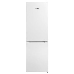 COMFEE' Freestanding Fridge Freezer 174 Litre RCB169WH2(E) Low Frost Fridge with Reversible Door Hinge - Energy Saving LED lights & Adjustable thermostat – Low Noise- White            [Energy Class E]