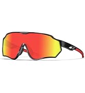 BEACOOL Polarized Cycling Sunglasses for Men Women UV Protection TR90 Sport Sunglasses for Runnin...