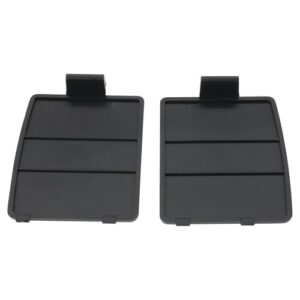 Create idea 1 Pair Battery Cover Set Replacements Accessories Left and Right Battery Cover Compatible with SEGA Game Gear Console Black