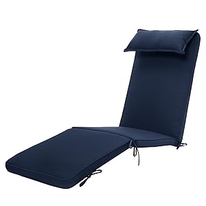 Garden Steamer Sunlounger Cushion