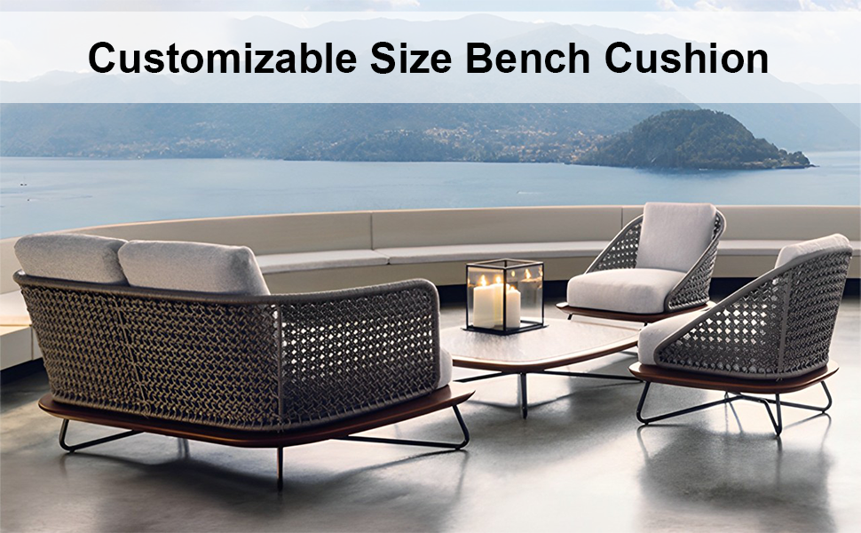Custom Size Bench Seat Cushion