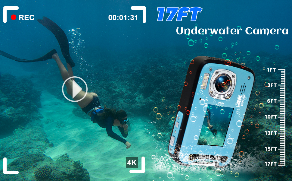 17FT Underwater Camera