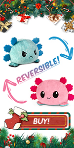 Reversible Axolotl Plushie