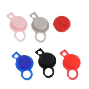 ECSiNG 6 Pcs C-Stick C Key Cap Replacement Stick Circle Pad Button Grip Cap Cover Compatible with Nintendo 3DS XL 2DS XL 5 Colors