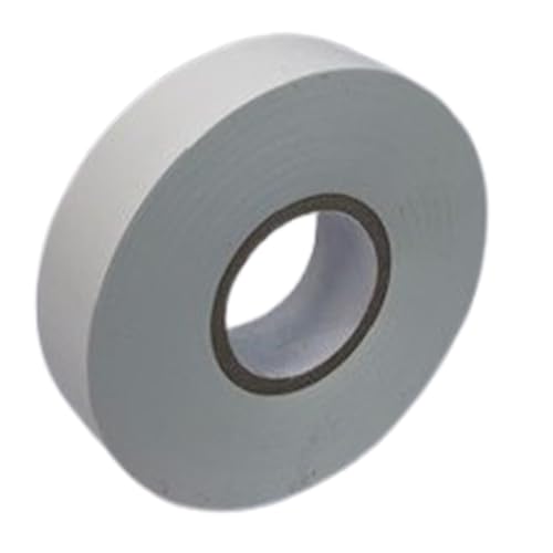 ATP Consumables PVC White Electrical Tape - 19mm x 33m - Self Adhesive Tape - Waterproof Tape