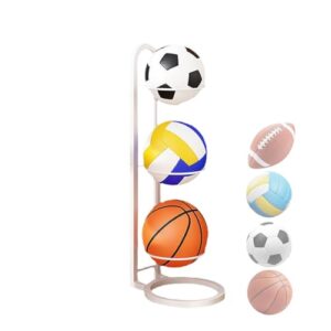 Gdnhovfnxe 4 Tier Ball Storage Rack