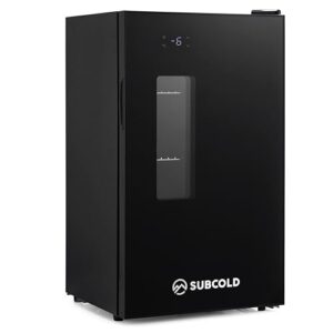 Subcold Apex95 Beer Fridge | Freestanding Drinks Fridge with Insulated Door | Adjustable Temperature from -6°C to 18°C for Man Cave