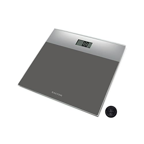 Salter 9206 SVSV3R Digital Bathroom Scale – Body Weighing Glass Electronic Scales