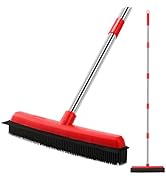 Mitclear V-shape Grout Scrubbing Brush with Long Handle(52IN), Tiles Scrubber Floor Grout Cleaner...