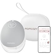 Momcozy Breast Pump Hands Free Mobile Style | M6, Wearable Breastfeeding Pump Ideal Rhythm for Mo...