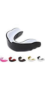 SKT SOUQ Sports Mouth Guard, Adults and Junior Gum Shield with case,Mouthguard for Jaw Protection...