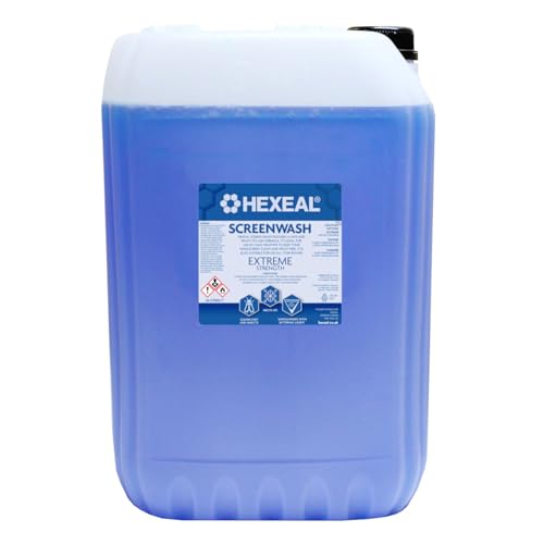 Hexeal Screenwash 25L – 25L of Extreme Strength