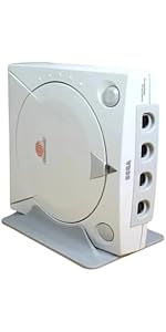 Geek Art Play Vertical Dreamcast Stand - Display Your Console with Elegance and Security