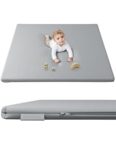 COMOMY Vegan Leather Baby Play Mats for Floor