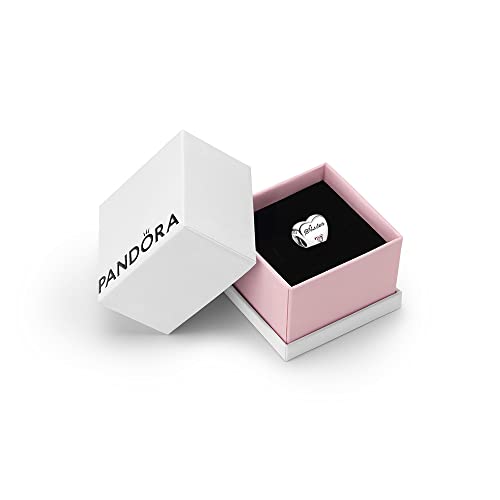 PANDORA Moments Women's Sterling Silver Sister's Love Cubic Zirconia Bracelet Charm
