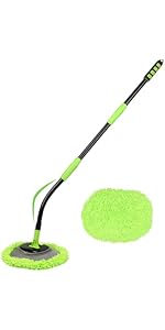 Curved Car Wash Brush Mop 47