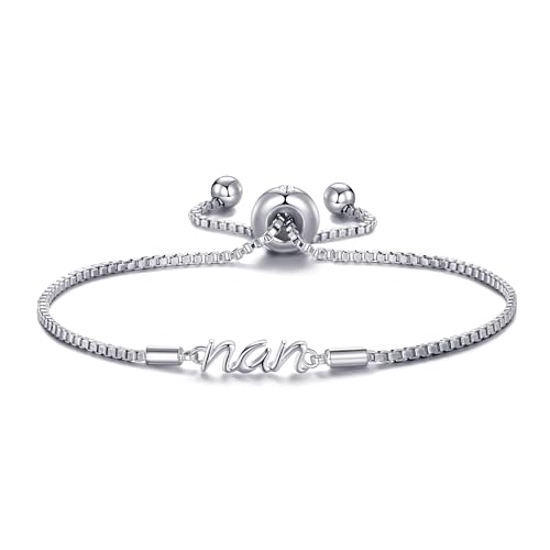Philip Jones Silver Plated Nan Bracelet Created with Zircondia® Crystals