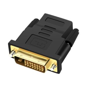 HD to DVI Adapter Cable - Display Port Adapter Video Converter for High-Resolution Video - Cable Adapter Converter for High-Resolution Video