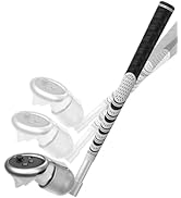 BRICOK VR Golf Club Compatible with Oculus Quest 3, 90 Degree Unblock Signal Aluminum VR Golf Clu...