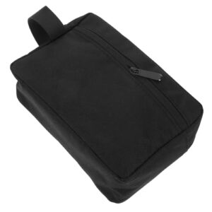 BRIGHTFUFU 1 PC Data Cable Storage Bag with Zipper Waterproof Organiser Pouch for Electronics Ideal for Cables Chargers and Accessories Compact and Durable Desig