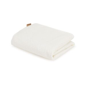 CuddleCo Cot Bed Waterproof Mattress Protector 120x60cm - Hypo-allergenic Fitted Sheet for Toddler Bed Mattress made with bamboo Fibres