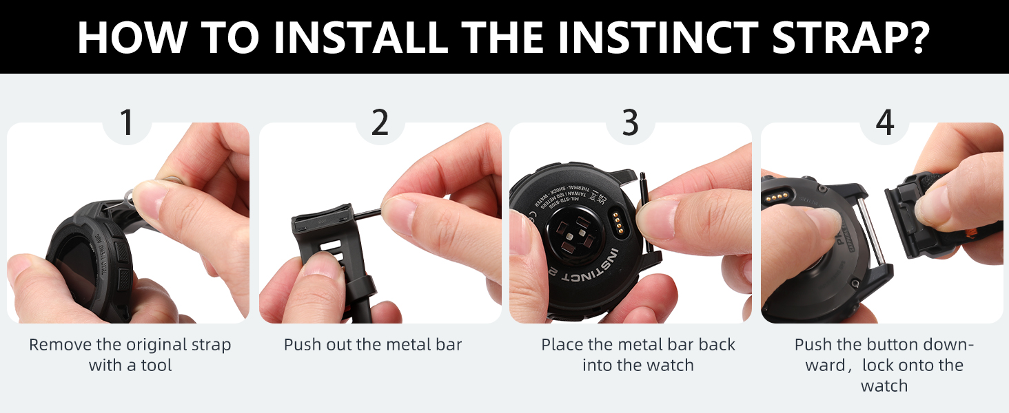 garmin fenix 6 pro strap