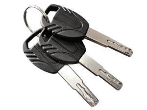 Heavy-duty car lock, superior theft resistance, easy-to-handle, quick to lock
