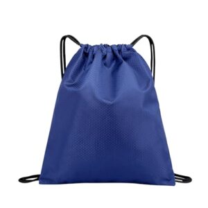 Yovell Drawstring Bags Waterproof Drawstring Gym Backpack PE Bags Athletic Workout Bag for Sports Swimming Beach Football School
