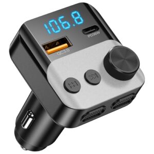 ETELIAR Bluetooth 5.3 FM Transmitter for Car