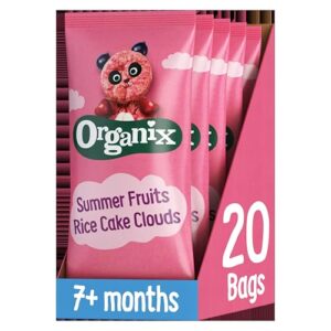 Organix Summer Fruits Rice Cake Clouds