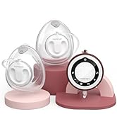 Momcozy Wearable Breast Pump S12 Pro, Double Hands-Free Pump with Comfortable Double-Sealed Flang...