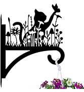 Peacoblue Iron Plant Hangers Hooks for Outdoor Indoor Hanging Plants Flower Fern Pots Lantern Bir...