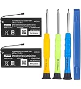 PS4/PS4 Pro Controller Battery, 2Packs 2000mAh Li-ion New Upgrade Battery Replacement for Sony Pl...