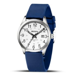 LN LENQIN Mens Watches Ladies Watches Analog Quartz Watch for Men Women 30M Waterproof Watch Fashion Casual Men's Wrist Watches with Date Silicone Band Unisex Watch