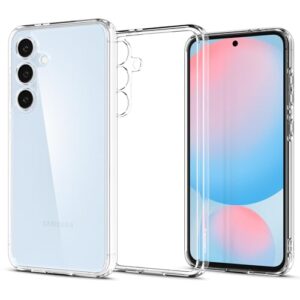 Spigen Ultra Hybrid Phone Case for Samsung Galaxy S24 FE [Anti-Yellowing] [Military Grade Drop Protection] - Crystal Clea